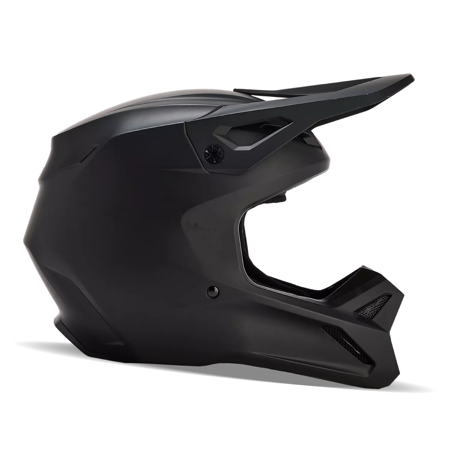 V1 SOLID HELMET (MATTE BLK) | Fox Racing