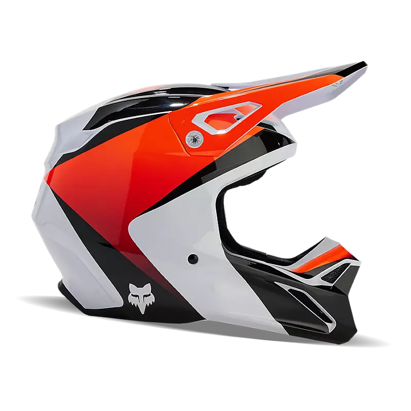 ADULT V1 STREAK HELMET (White) | Fox