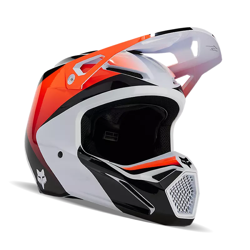 ADULT V1 STREAK HELMET (White) | Fox