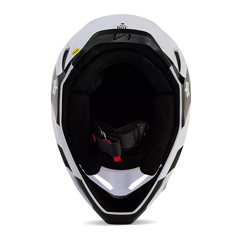 ADULT V1 STREAK HELMET (White) | Fox