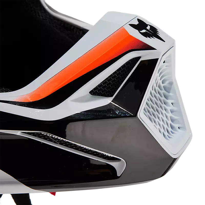 ADULT V1 STREAK HELMET (White) | Fox