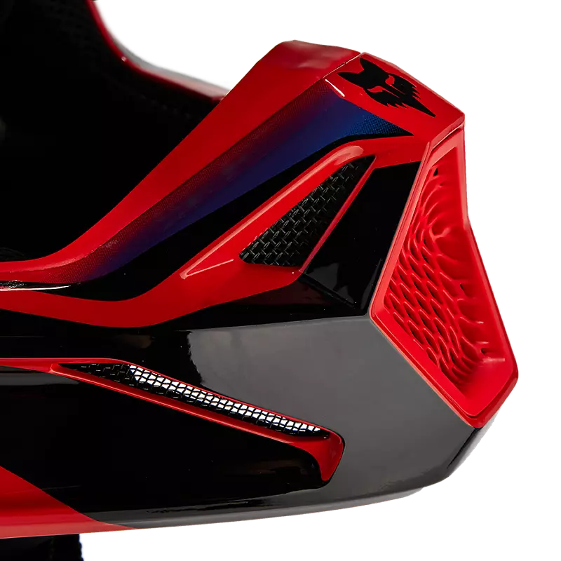 ADULT V1 STREAK HELMET (Red) | Fox