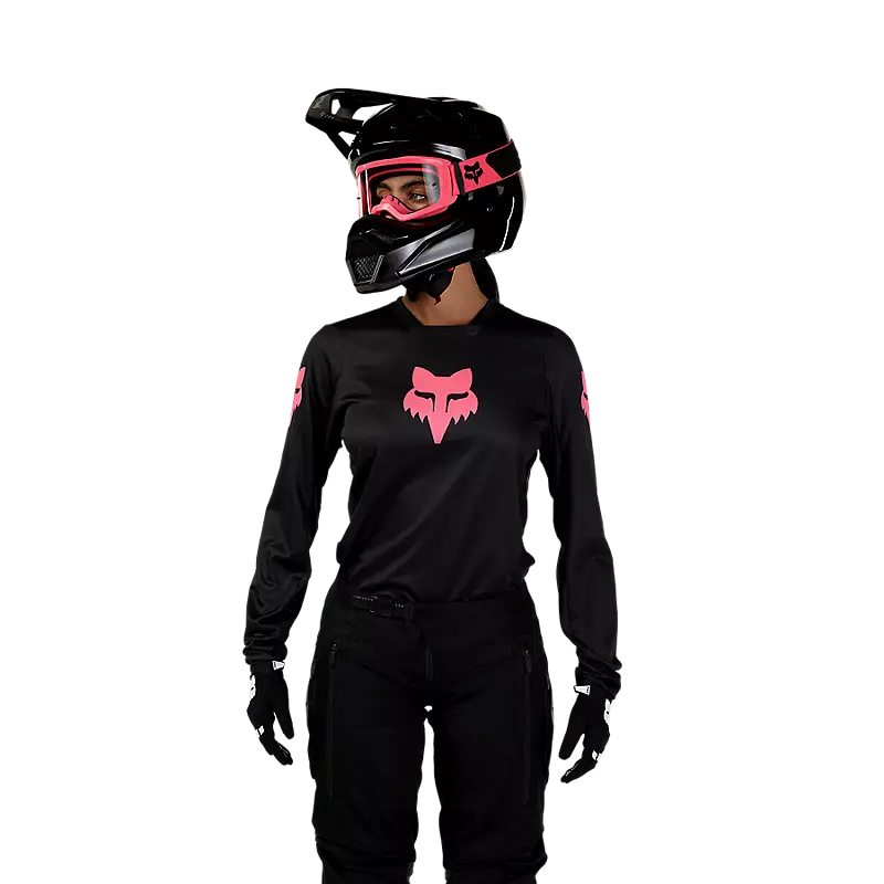 WOMEN'S BLACKOUT JERSEY (Black) | Fox Racing