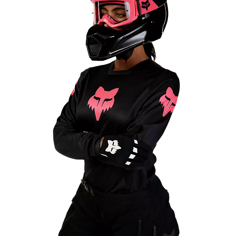 WOMEN'S BLACKOUT JERSEY (Black) | Fox Racing