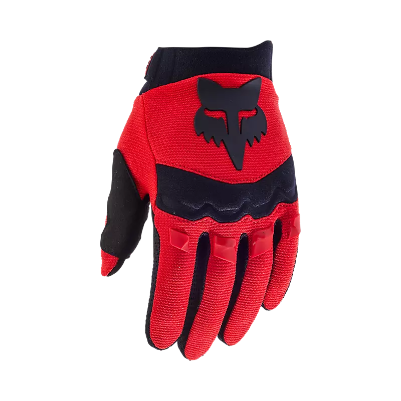 YOUTH DIRTPAW GLOVE (FLO RED) | Fox Racing