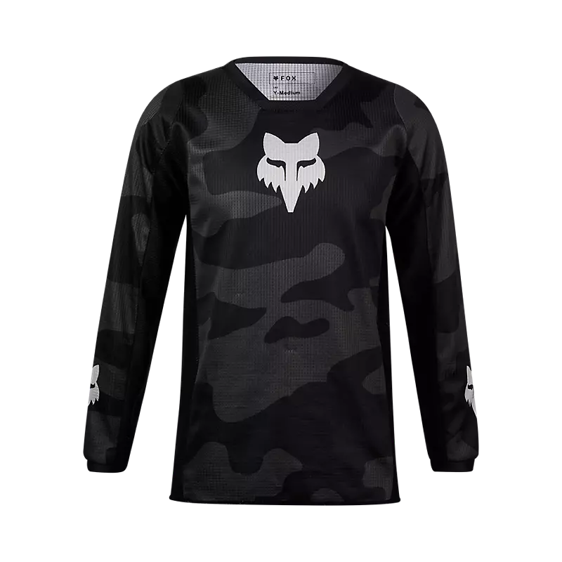 YOUTH 180 BNKR JERSEY (Black Camo) | Fox