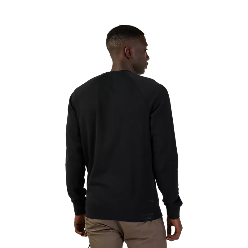 MEN'S ABSOLUTE FLEECE CREW (Black) | Fox