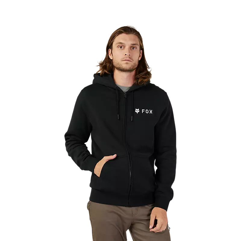 MEN'S ABSOLUTE FLEECE ZIP (Black) | Fox Racing