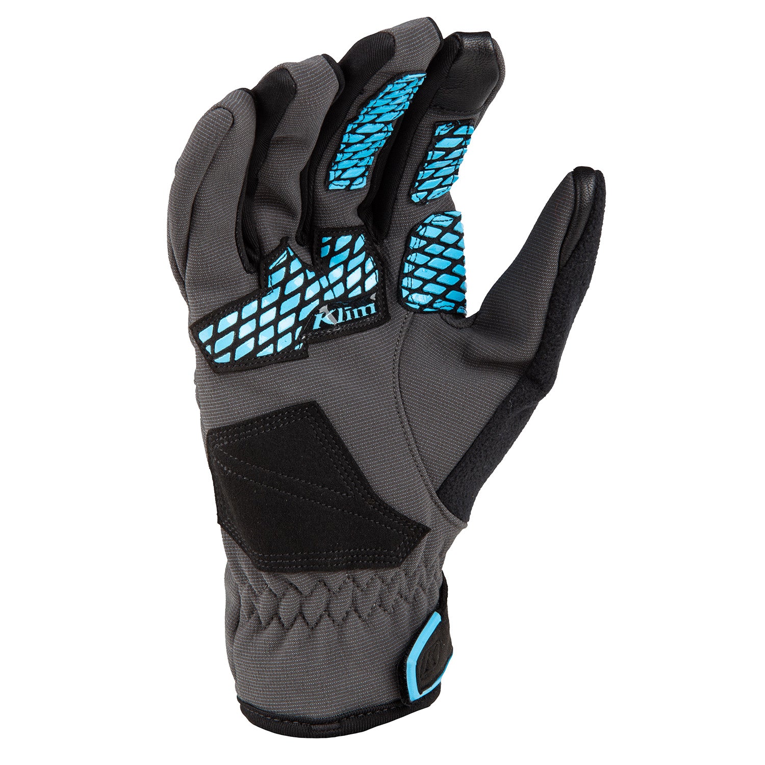 Versa Glove Asphalt - Crytsal Blue | KLIM