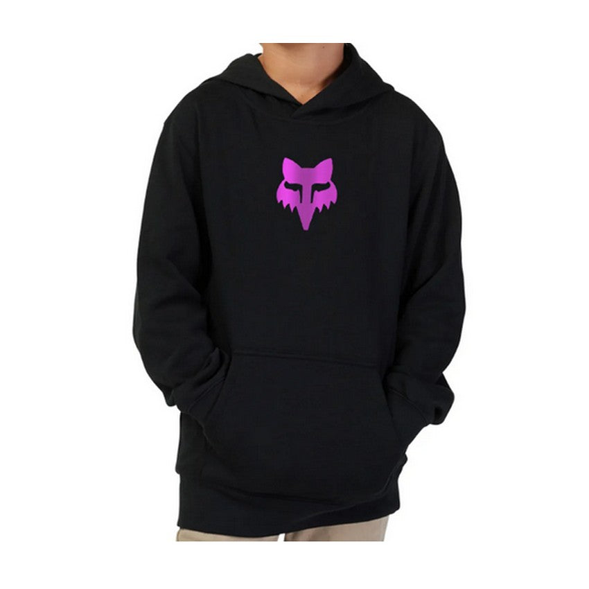 YOUTH LEGACY FLEECE PO (Black/Pink) | Fox