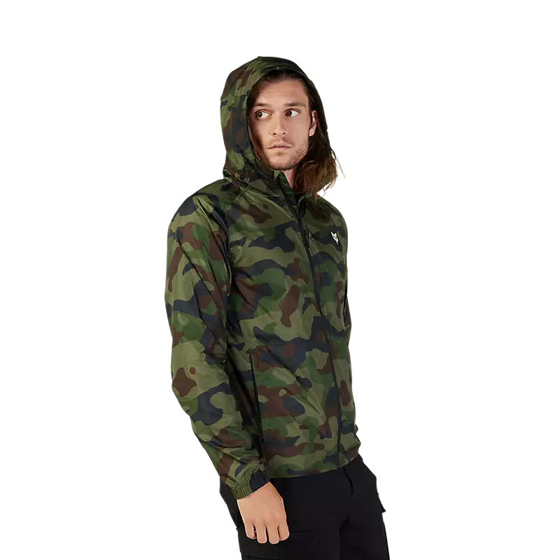 MEN'S FOX HEAD CAMO WINDBREAKER (Green Camo) | Fox