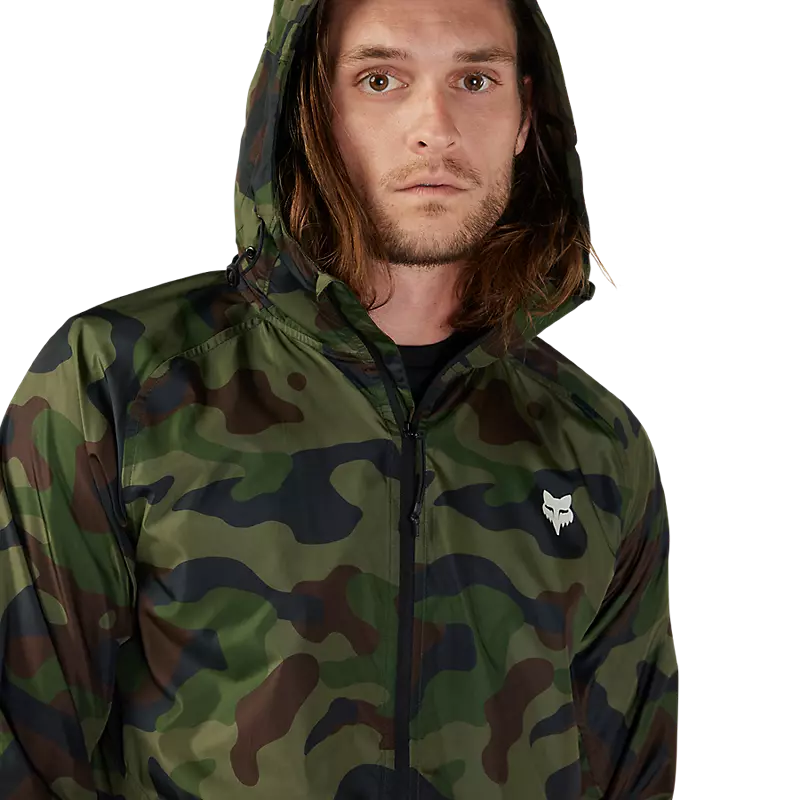 MEN'S FOX HEAD CAMO WINDBREAKER (Green Camo) | Fox