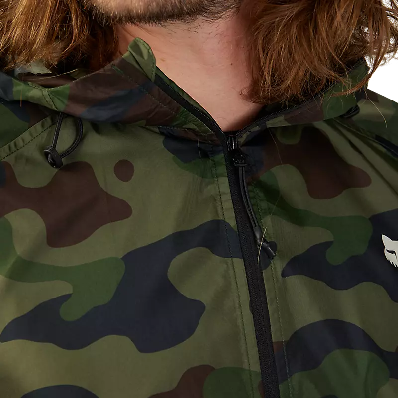 MEN'S FOX HEAD CAMO WINDBREAKER (Green Camo) | Fox