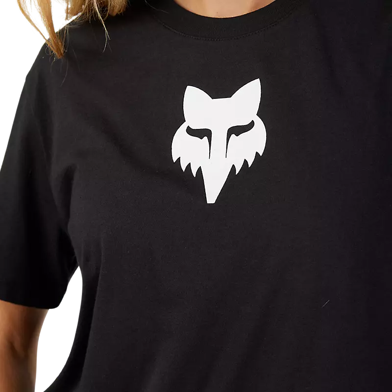 WOMEN'S FOXHEAD SS TEE (Black) | Fox