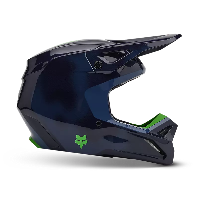 YTH V1 TAUNT HELMET (NVY) | Fox Racing