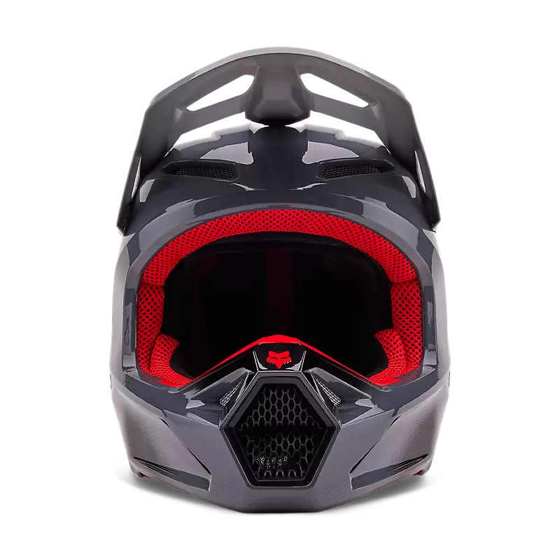 V1 INTERFERE HELMET (Grey/Red) | Fox