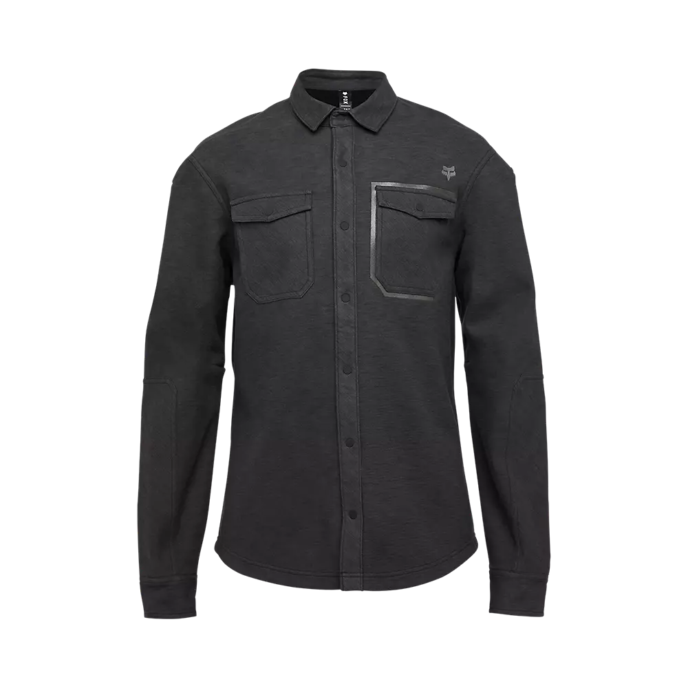 DEFEND DRIVE WINDBLOCK FLANNEL (Black) | Fox