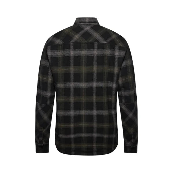 DEFEND DRIVE WINDBLOCK FLANNEL (BLACK) | Fox Racing