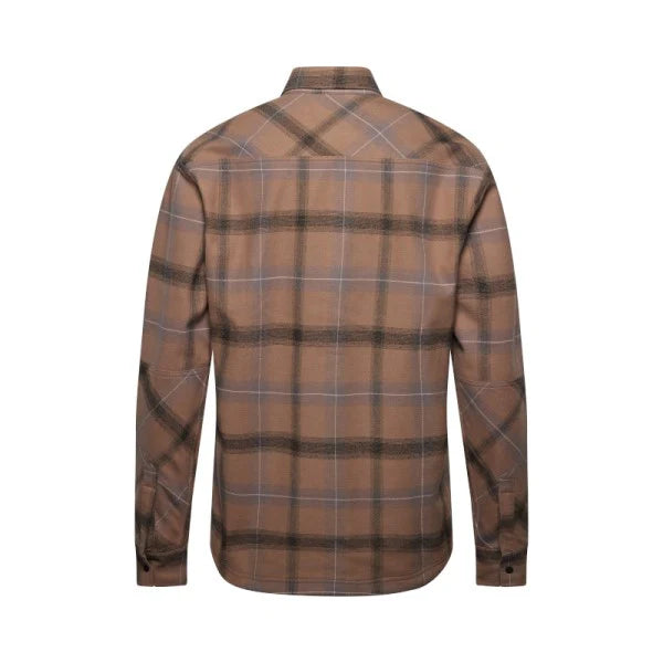 MEN'S DEFEND DRIVE WINDBLOCK FLANNEL (Nut) | Fox Racing
