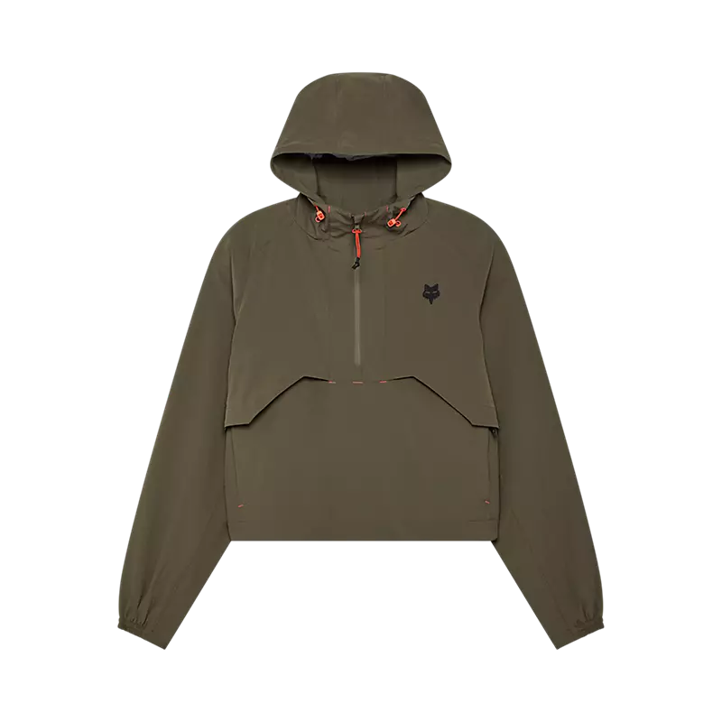 WOMEN'S SURVIVALIST WINDBREAKER (Military Green) | Fox Racing