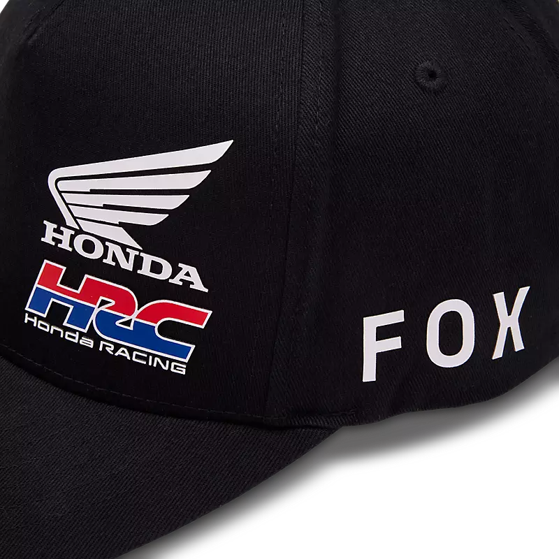 FOX X HONDA FLEXFIT HAT (BLK) | Fox