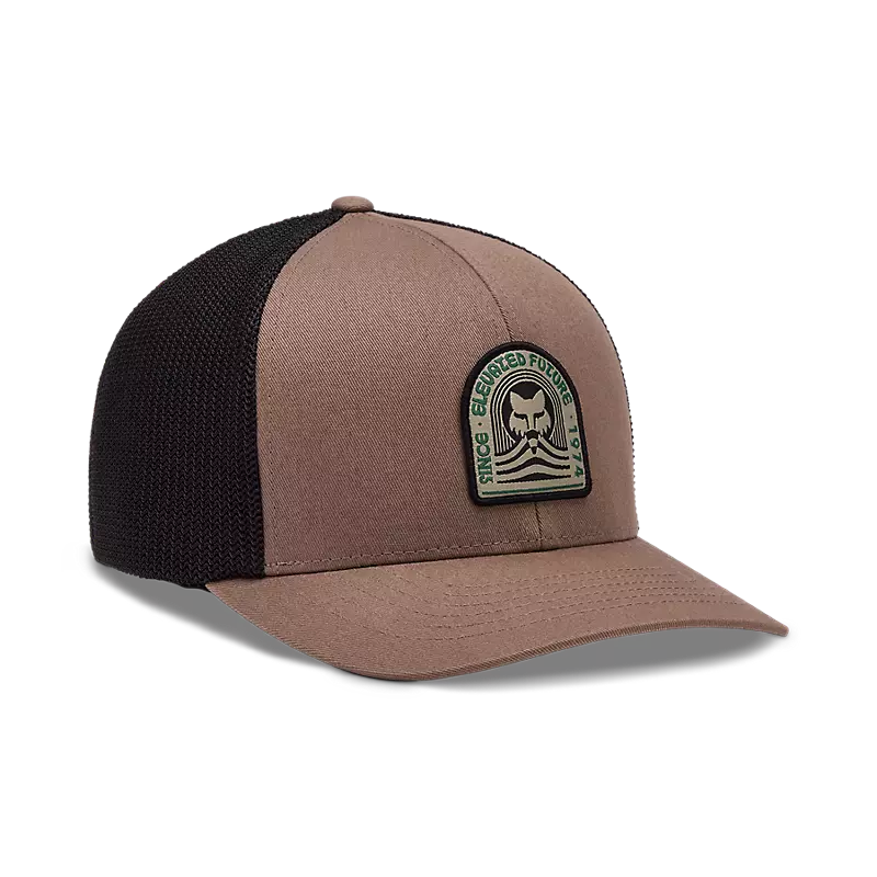 MEN'S EXPLORATION FLEXFIT HAT (Chai Brown) | Fox