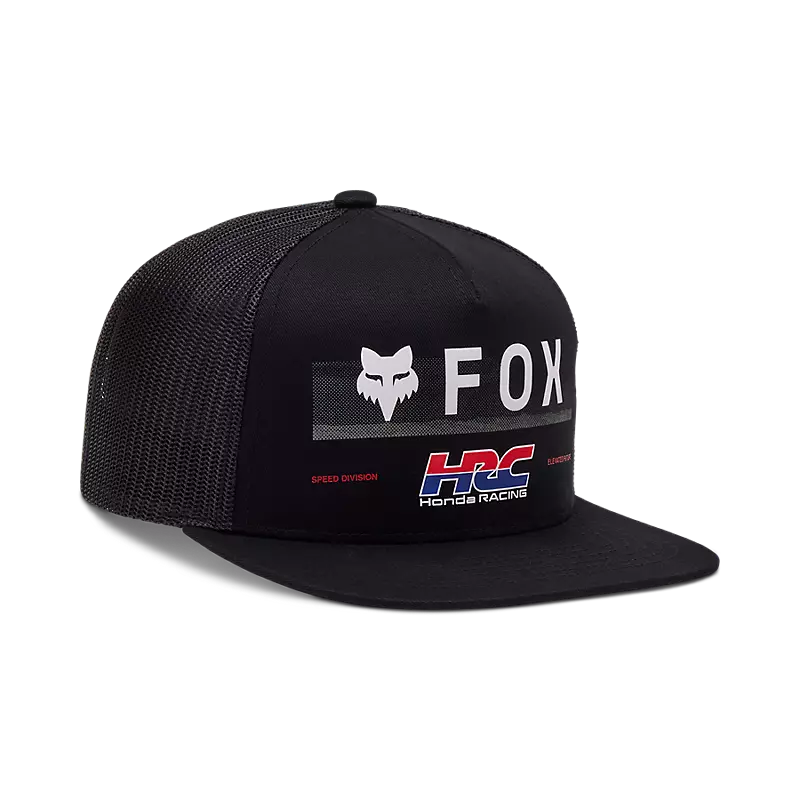 FOX X HONDA SNAPBACK HAT (BLK) OS