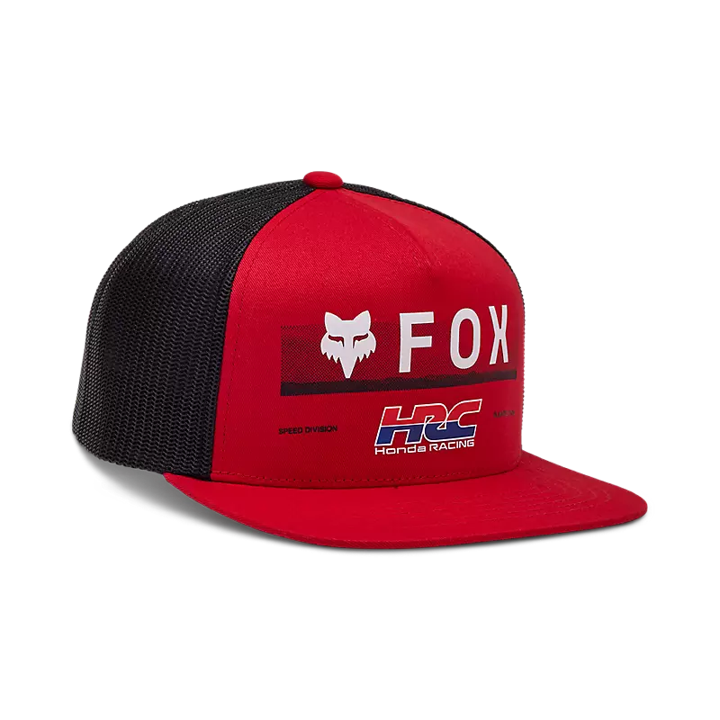 FOX X HONDA SNAPBACK HAT (FLM RD) OS