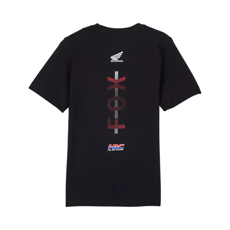 YTH FOX X HONDA SS TEE (BLK) | Fox