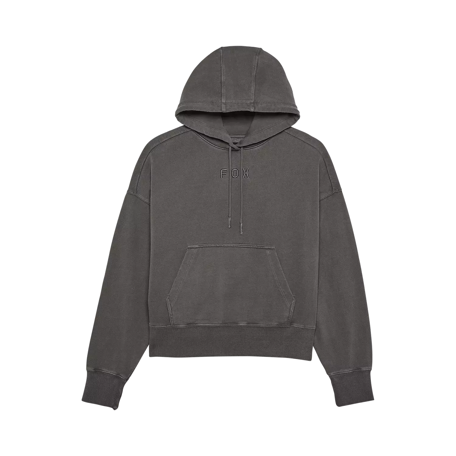WOMENS WORDMARK OVERSIZED FLEECE PO (PEWTER) | Fox Racing