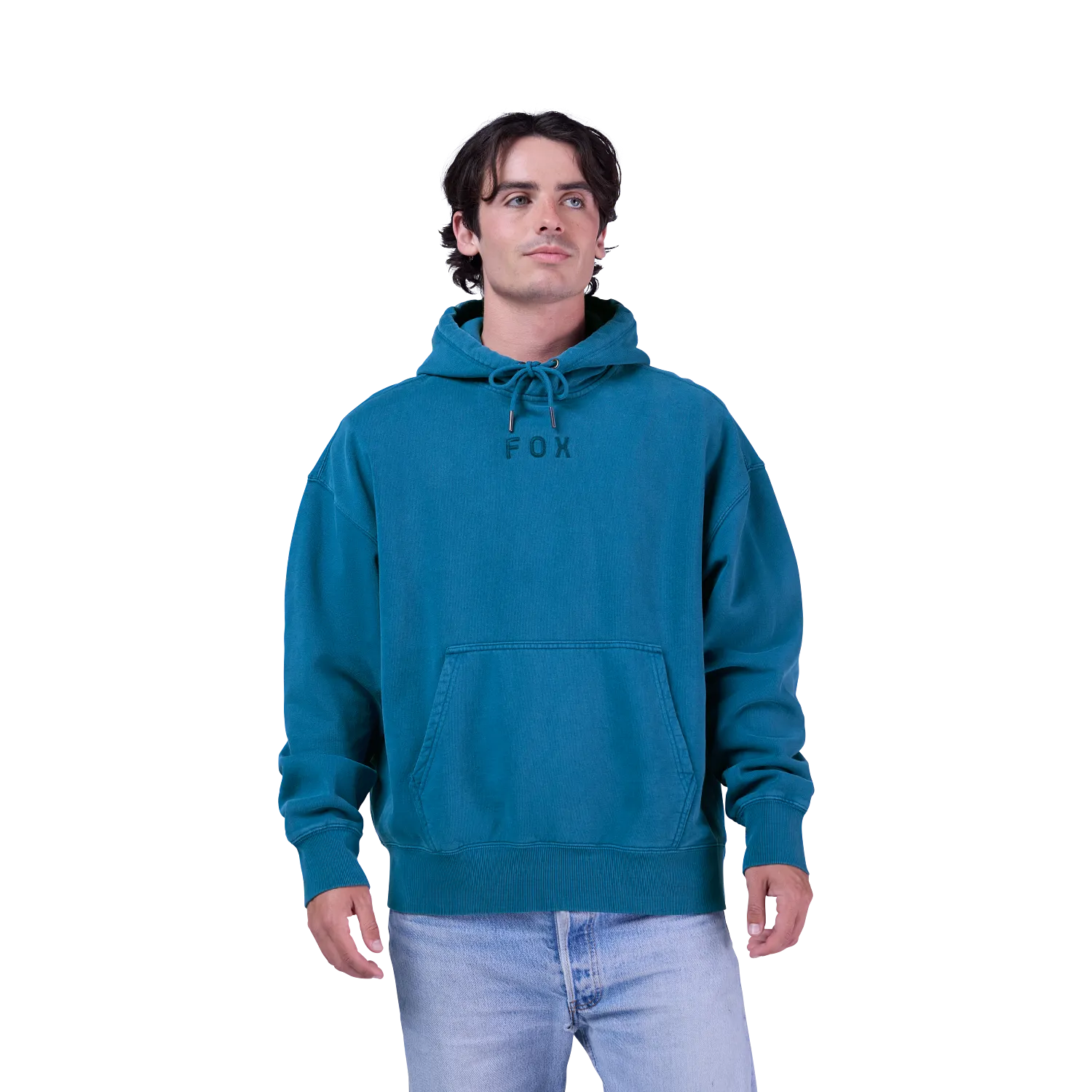 WORDMARK OVERSIZED FLEECE PO (Twilight Blue) | Fox Racing