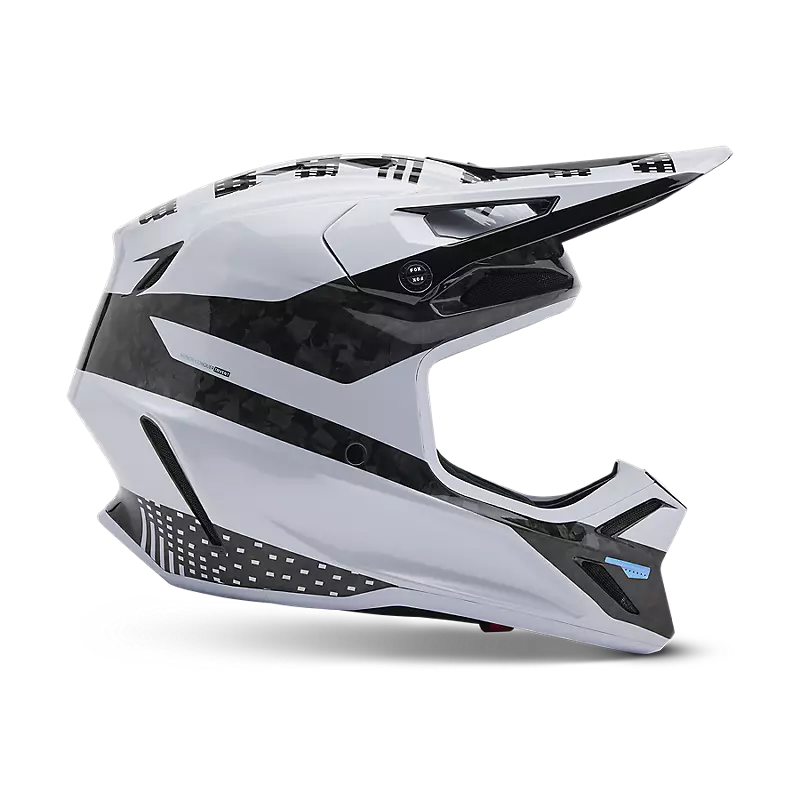 V3 RS 50TH LIMITED EDITION HELMET (WHITE) | Fox Racing