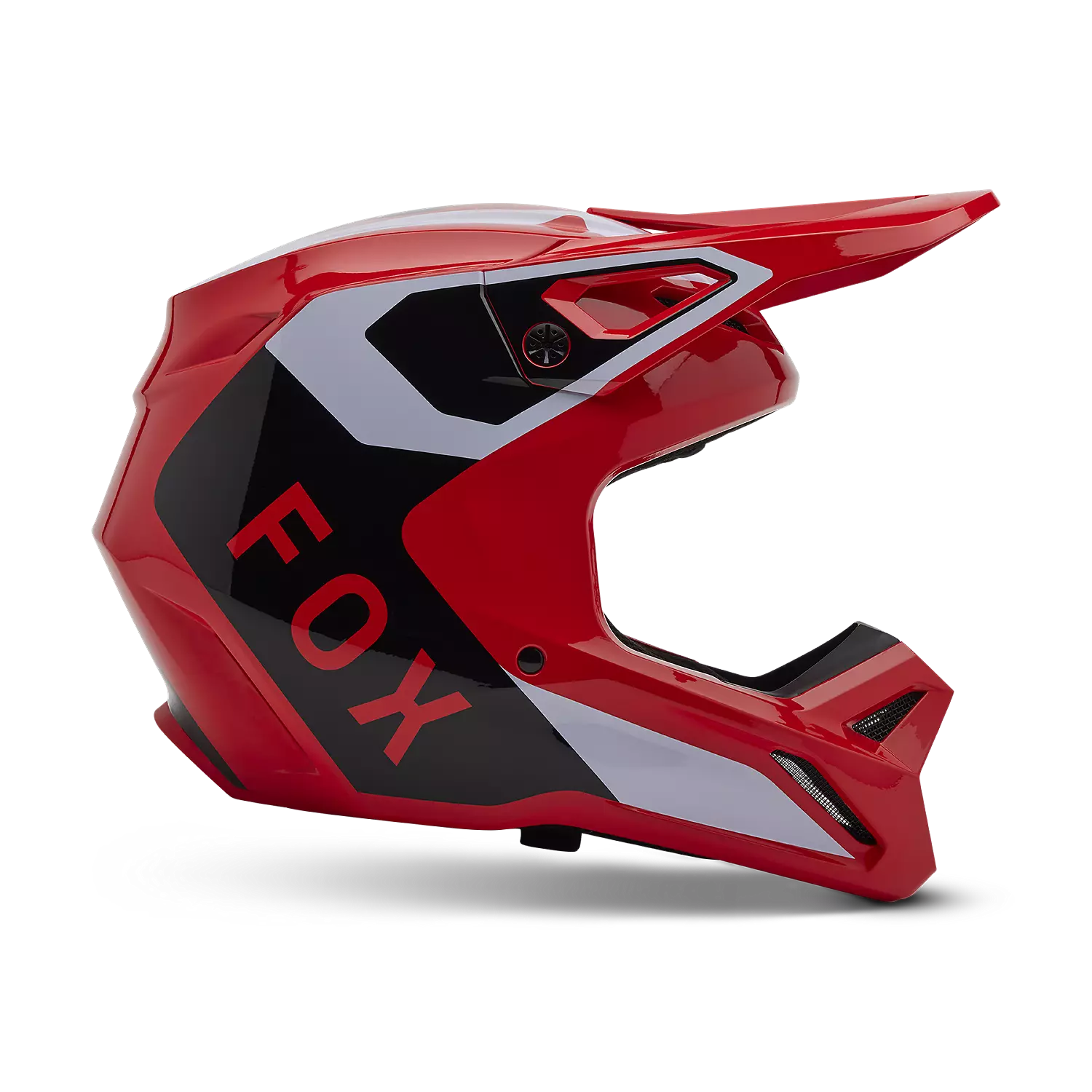 V1 LEAN HELMET (Flo Red) | Fox Racing