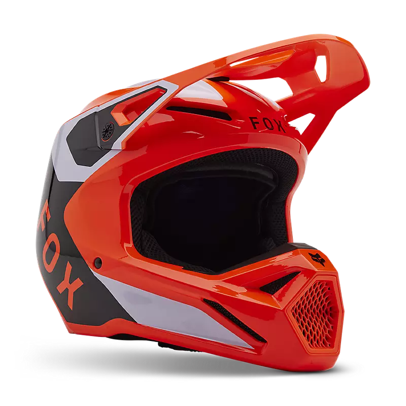 V1 LEAN HELMET (Flo Orange) | Fox Racing