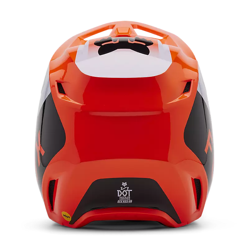 V1 LEAN HELMET (Flo Orange) | Fox Racing