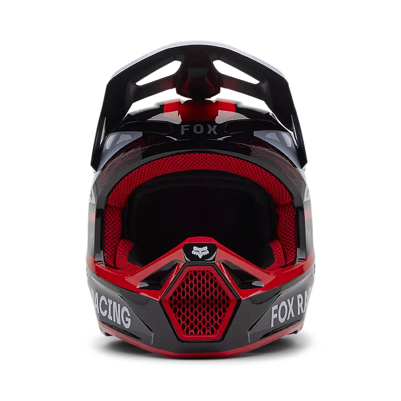 YTH V1 RACE SPEC HELMET (FLO RED) | Fox Racing