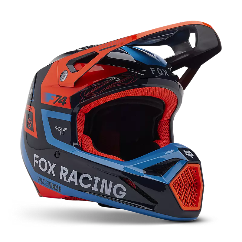 YTH V1 RACE SPEC HELMET (MDNT) | Fox Racing