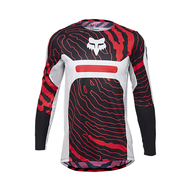 YOUTH FLEXAIR IMPRESSION JERSEY (WHT) | Fox Racing