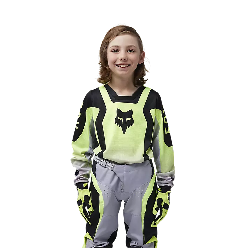 YOUTH 180 LEAN JERSEY (Flo Yellow) Fox Racing