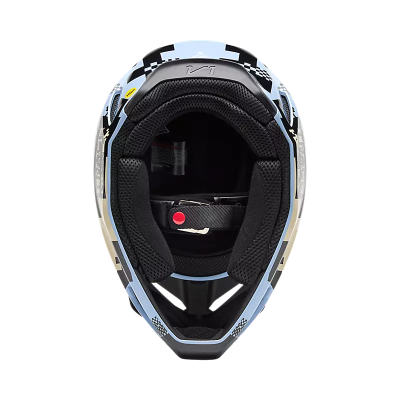 V1 DIGI IMAGE HELMET (Light Slate Blue) | Fox Racing