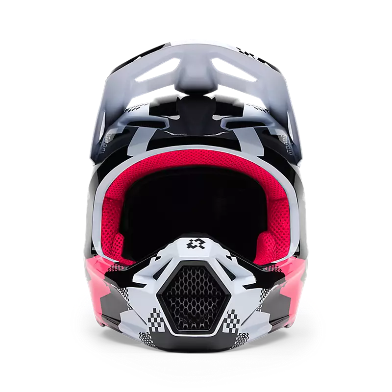 V1 DIGI IMAGE HELMET (Black/Pink) | Fox Racing