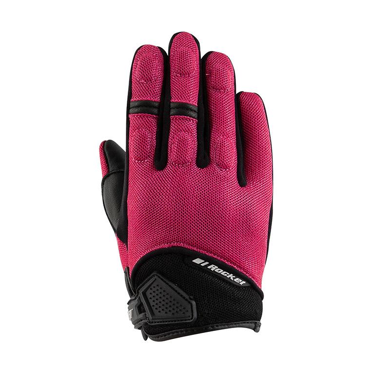 CLEO WOMEN'S MESH GLOVE / HARD KNUCKLE (Pink/Black) | Joe Rocket