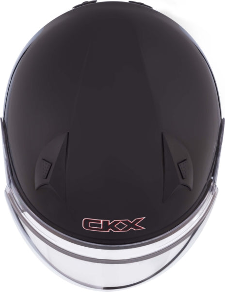 VG977 OPEN FACE DUAL LENS HELMET (Glossy Black) | CKX