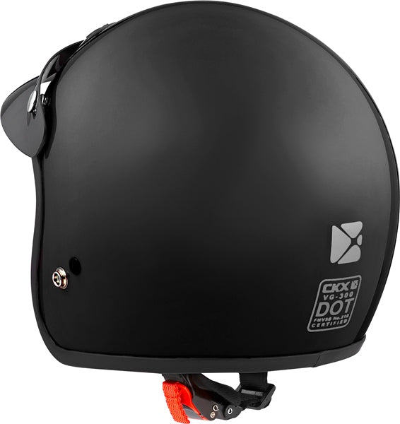 YOUTH VG300 3/4 OPEN FACE HELMET (Mat Black) | CKX