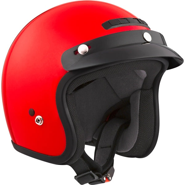 YOUTH VG300 3/4 OPEN FACE HELMET (Glossy Red) | CKX