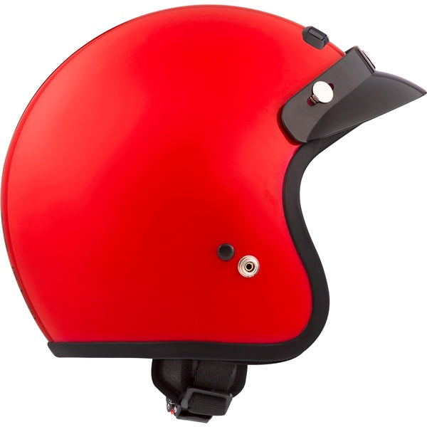 YOUTH VG300 3/4 OPEN FACE HELMET (Glossy Red) | CKX