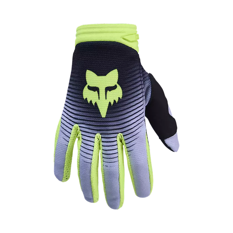 YOUTH 180 COLLECT GLOVE (Grey/Yellow) | Fox Racing