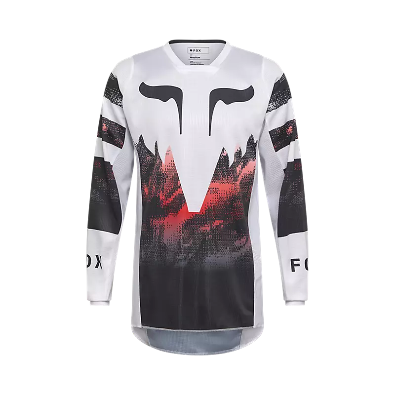 180 KAIROS JERSEY (White/Flo Red) | Fox Racing