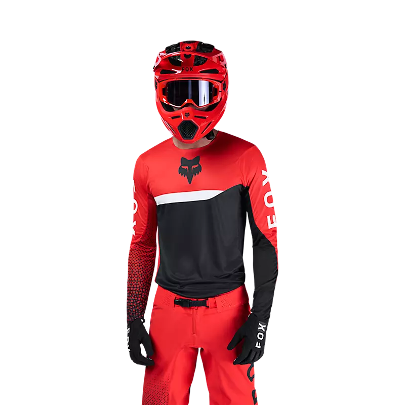 FLEXAIR FRACTURE JERSEY (Flo Red) | Fox Racing