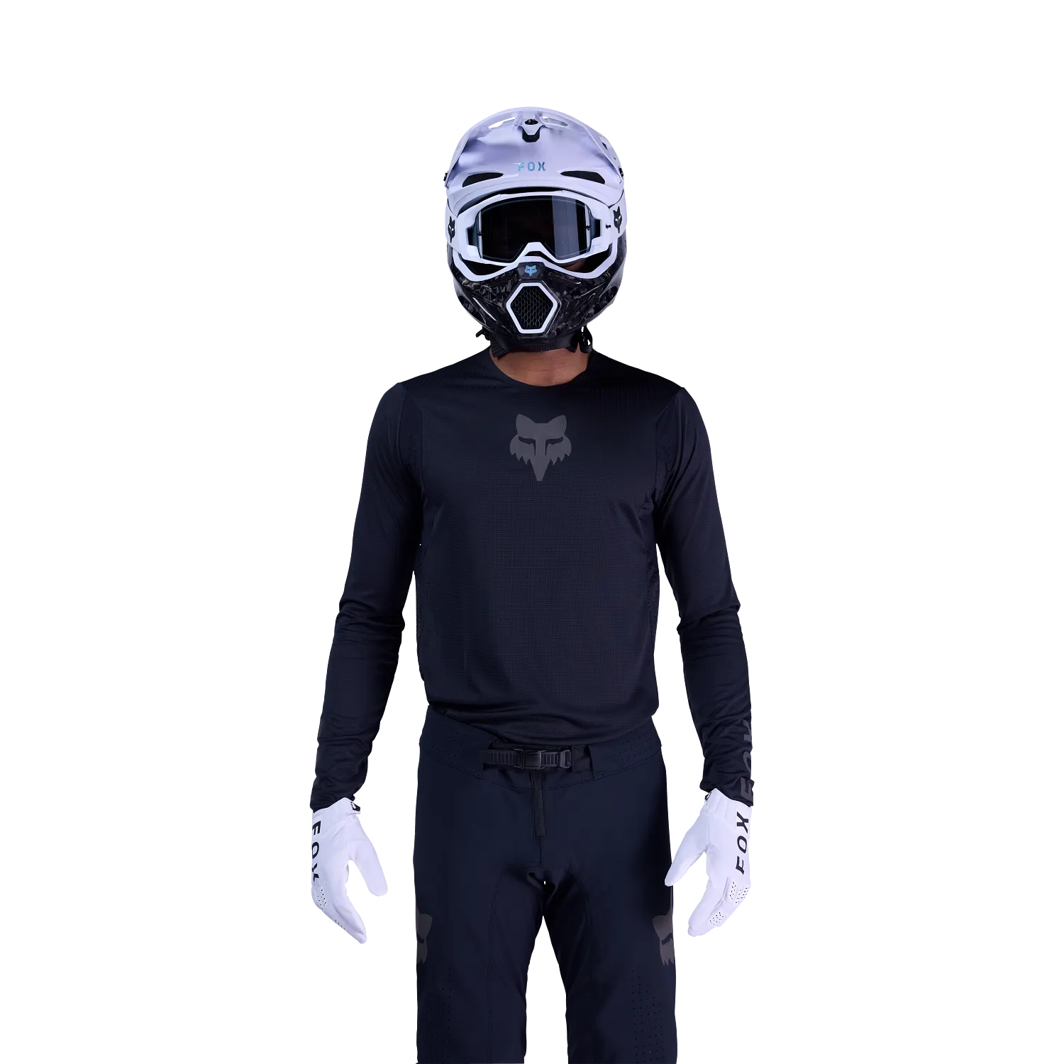 MENS FLEXAIR BLACKOUT JERSEY (BLACK) | Fox Racing